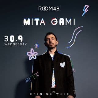 כרטיסים למסיבת הפתיחה ROOM 48 עם מיט"א גאמי בתל אביב ב-30.9.2026