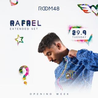תמונת אירוע ROOM 48 Opening Week עם RAFAEL בתל אביב